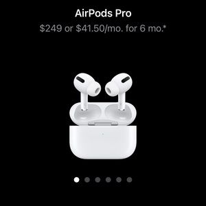 Used airpod pros with case